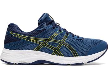 Asics Herr Löparskor GEL-CONTEND 6 Marinblå/Gula